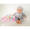 toy doll lifelike reborn baby dolls with IC 14 inch lovely vinyl waterproof